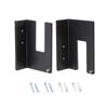 1 Pair Acrylic Skateboard Display Stand Wall Mounted Fixed Holder Skateboards Storage Rack Bracket Longboards Decoration