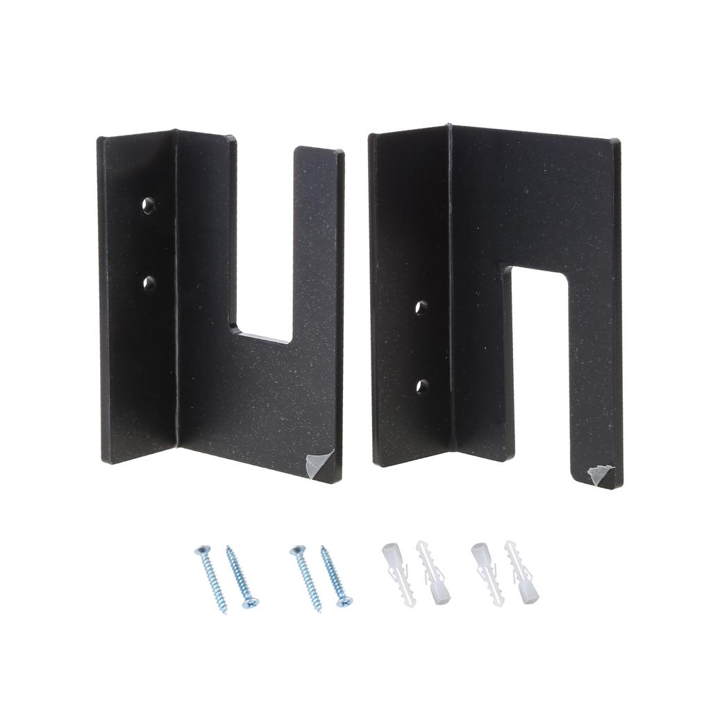 1 Pair Acrylic Skateboard Display Stand Wall Mounted Fixed Holder Skateboards Storage Rack Bracket Longboards Decoration
