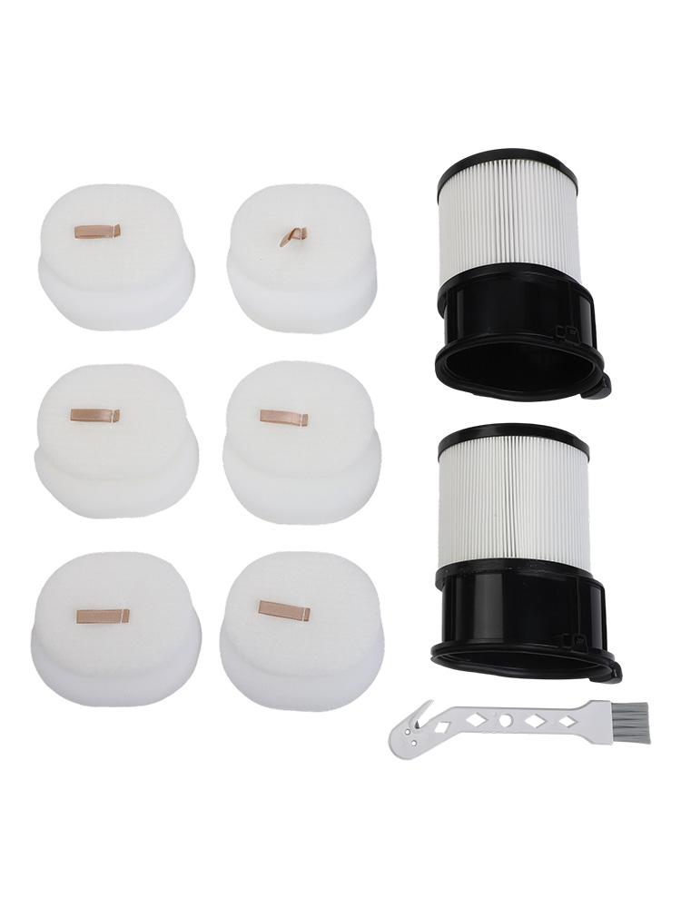 For Shark IP3251 IP1250 Cordless Vacuum Filter Set 15 Pcs HEPA Pre Post Motor Washable Replacement Parts With Cleaning Brush