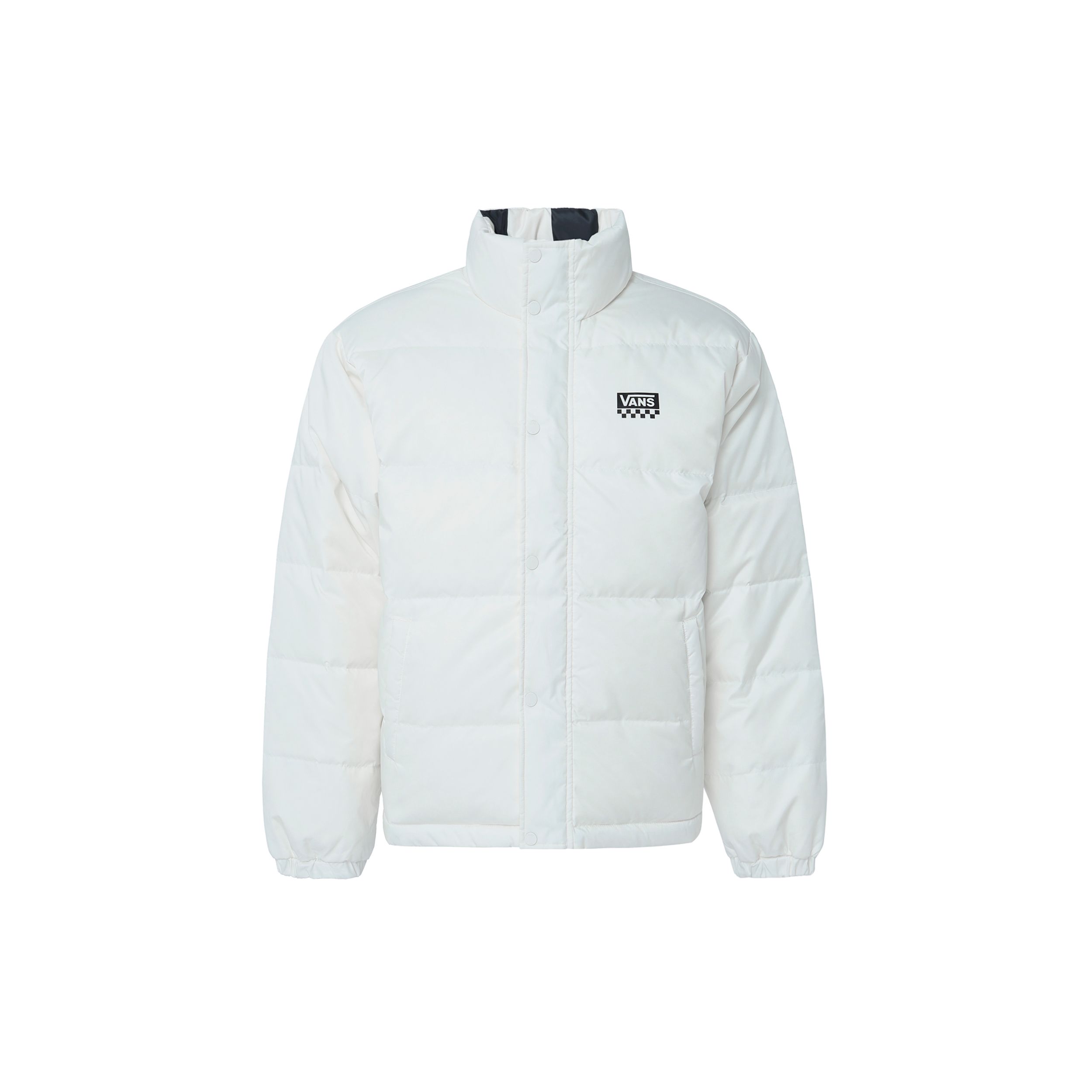 

Vans Двусторонняя куртка с клетчатым воротником-стойкой, унисекс, куртка, белый цвет VN000H0QFS8 M