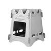 Camping Wood Stove Portable Folding Lightweight Titanium Wood Burning Backpacking Stove for Outdoor