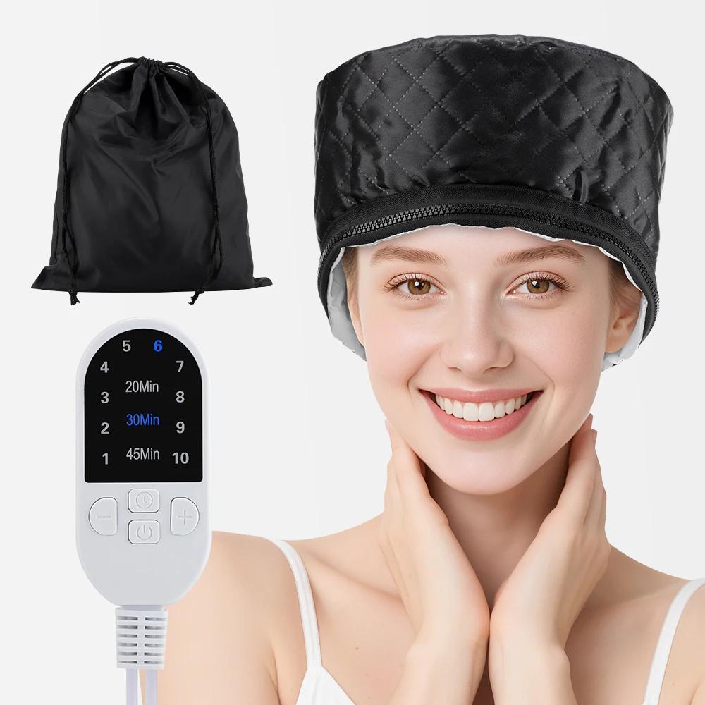 10-layer electric heating cap, waterproof evaporator cap, heat treatment cap, SPA, nourishing hair styling care