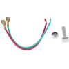 Kaxon Vieux Tacot 12v, 110DB Old Style Horn, 12V 490Hz Trompette De Voiture Klaxon Fort Alarme Corne Antique(argent)