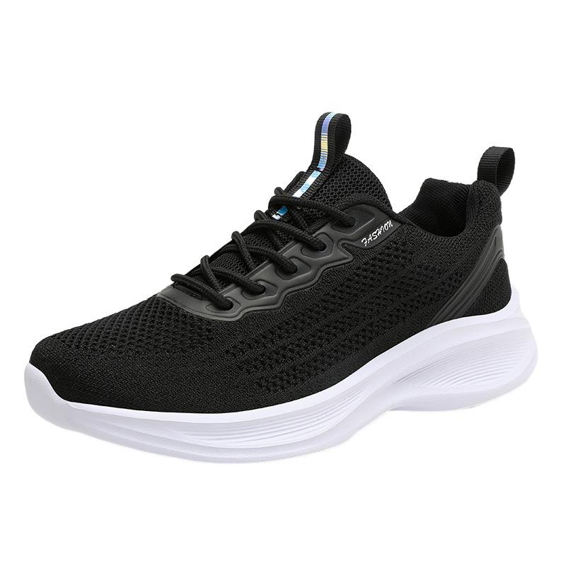 Manufacturer Flying Weaving Sports Women's Shoes 2025 New Lightweight, Breathable and Non-slip Soft-soled Running Shoes Casual Travel Shoes
