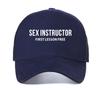Sex Instructor Hilarious Adult Humour Cool Joke Gift Baseball Cap Funny Men Women Style Breathable Sun Hats Casual Snapback Hat