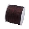 50Yds 0.8mm Crafts Nylon Cord For Jewelry Making Beading Braided Nylon Satin String for Bracelets Rattail Trim Chinese Knot