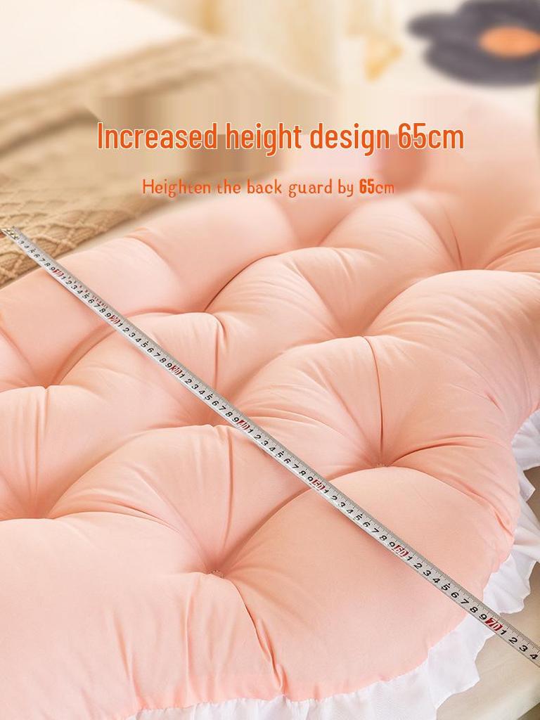 Kissen für das Bettende im Studentenwohnheim: Weiche Rückenlehne für die Umgestaltung eines College-Etagenbetts