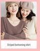 Women's Lightweight Round Neck Sweater - Pure Color Knit Pullover