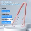 Peigne de Coiffage Volumisant à Dents Larges pour Hommes Plastique ABS Poignée Texturée Tous Types de Cheveux Accessoire de Coiffure Quotidien Maison Salon