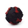 Natural Rubber Bone Printed Ball with Strange Call, Leakage Ball, Teeth Cleaning and Grinding for Pets, Feeding and Training Function