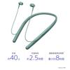Sony In 2 Wireless Up To 8 Hours of Continuous Headphones with 2017 360 Reality Audio Horizon Green H.ear WI-H700 Bluetooth/Hi-Res Compatible,