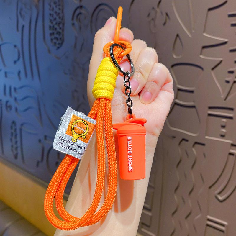 High-Grade Mini Fitness Equipment Keychain Charms & Ornaments