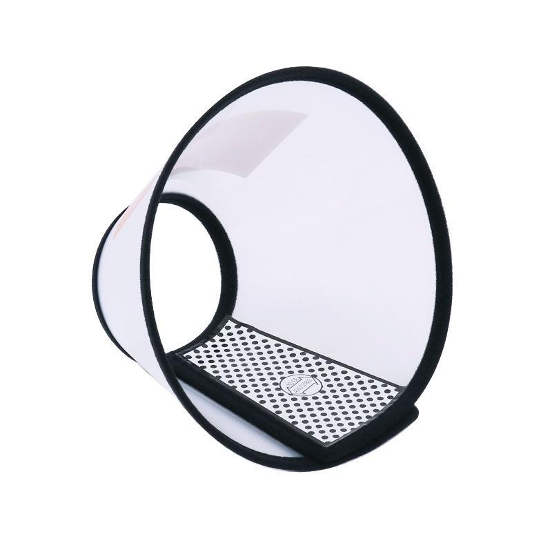 Elizabeth Lap Post-operative Pet Collar Anti-scratch Anti-bite Sterilization Neck Ring Dog Cat Protective Shield Transparent Scarf