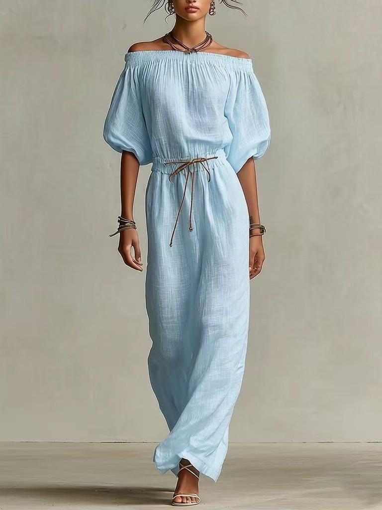 2026 Elegant Summer Casual Solid Color Women's Two-Piece Pants Suit
