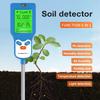 Yieryi 6 In 1 Soil PH Meter Moisture Temperature Light EC Fertility Tester Digital Garden Plant Soil Detector for Vegetable Farm