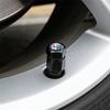 DYSA7 4Pcs Car Wheel Tire Valve Caps Dust Proof Cover Decoration For Alfa Romeo Giulia Giulietta 159 147 156 MiTo Stelvio Accessories
