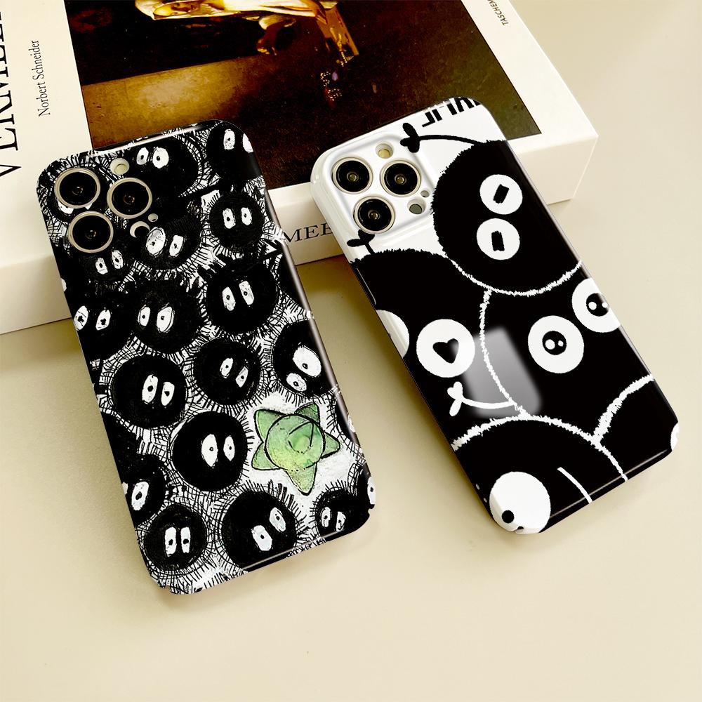 All-inclusive Film Phone Case Cartoon Fashion Design Hard Shell Full Cover Camera Protection Case for iPhone Samsung Xiaomi Poco Redmi Huawei Honor