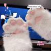 Beast Claw Squeaky Gloves: Furry Cat Paws with Nails – Plush Finish Props