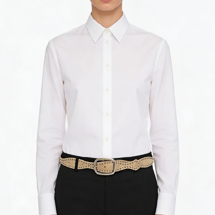 Fashion Waist Belt with Double Stud Row Design Adjustable Pin Buckles Belt for Women Teen Girl Enthusiasts Accessories