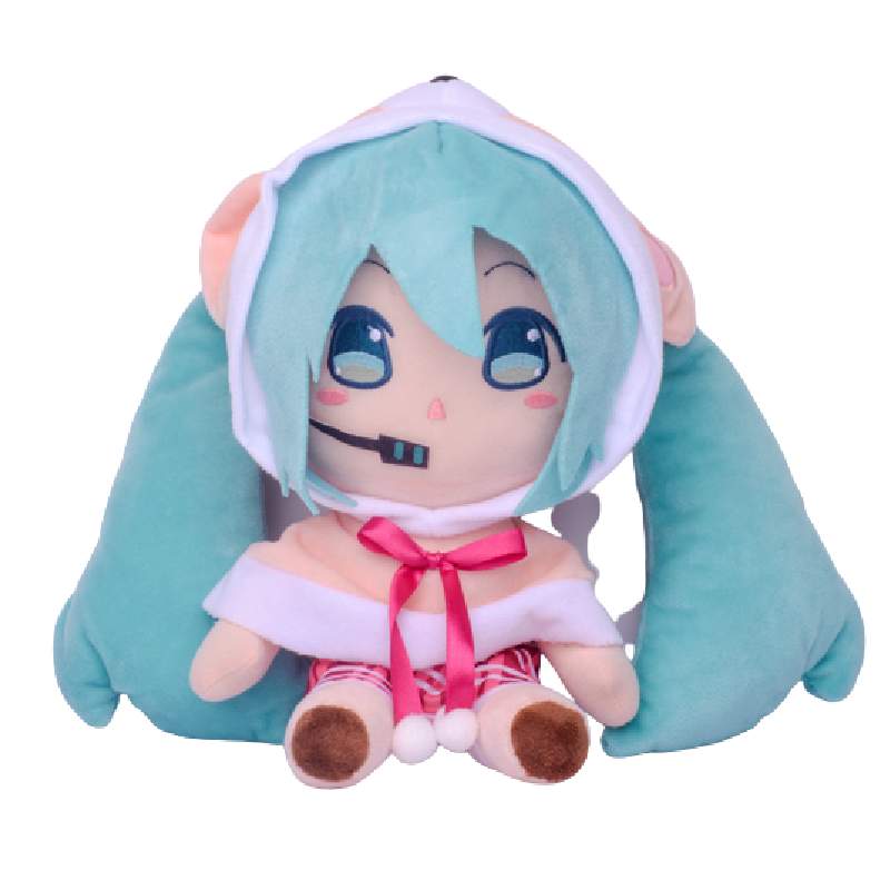 

Мягкая игрушка Мику Хатсунэ Лук-порей Превращенный Кот Персонажи мультфильмов Подарок Аниме StyleD