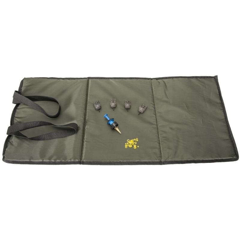 Foldable Fishing Unhooking Mat with Pellet Banders Feeders Fishing Accessories 1