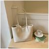  Tote Bag Women PU Woven Daily