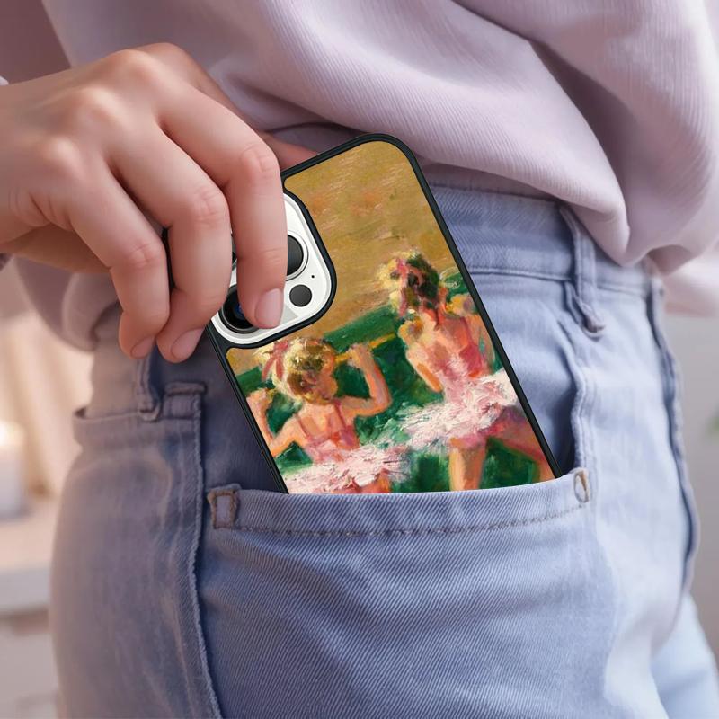 Ballet Dance Girl Ballerina Art Phone Case For iPhone 17 Air 15 16e 14 13 Pro Max Coque 12 11 Pro Max PLUS cover