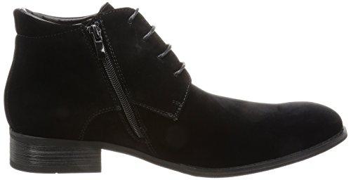 MM1 Business Chukka Boots, Side Zip, Memory Foam Insole, MPB1911-2-S, Black