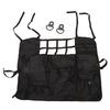 Multipurpose Universal Rear Storage Mesh Bag Organizer With Secure Mounting System Suitable For JK Interior Organization