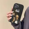 United States TV The Godfather Leather Phone Case For Iphone 16 15 14 Plus 13 12 11 Pro Max Case