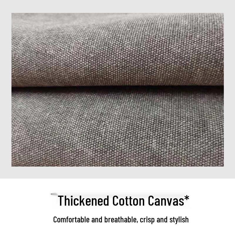 Canvas Denim Apron for Florists, Coffee Shops, and Restaurants - New Fashion Style for Baking & Work.