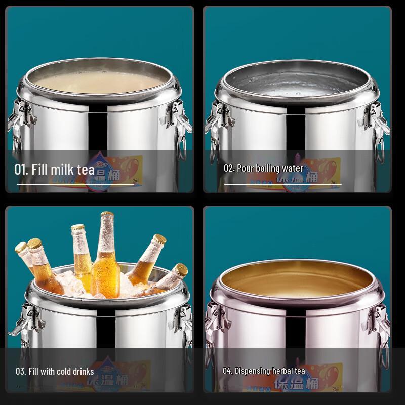 Haiyang Commercial Stainless Steel Insulated Food & Beverage Dispenser