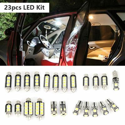 UniversalLED T10 5050 Ampoule de Voiture Intérieur Plafonnier Coffre Plaque d'Immatriculation Kit Lampes Blanc Pour E60 E90 Golf 4 7 Lampe LED