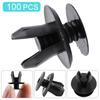 Car Push Rivet Trunk Bumper Lining Assorted Clip Fastener Retainer?for  (100pcs)