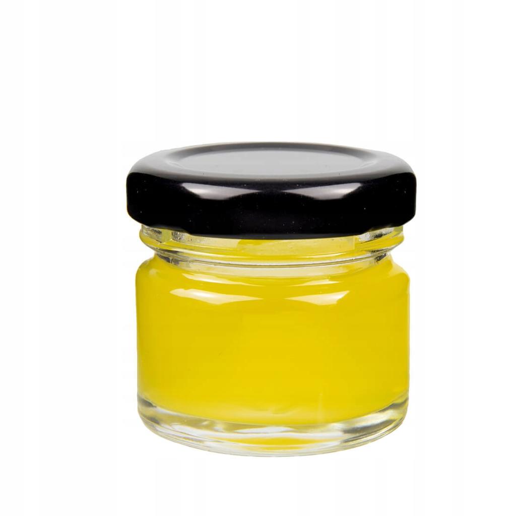 100x JAR 30ML WITH A LID HONEY JAM SPICES HERBS GIFT WEDDING