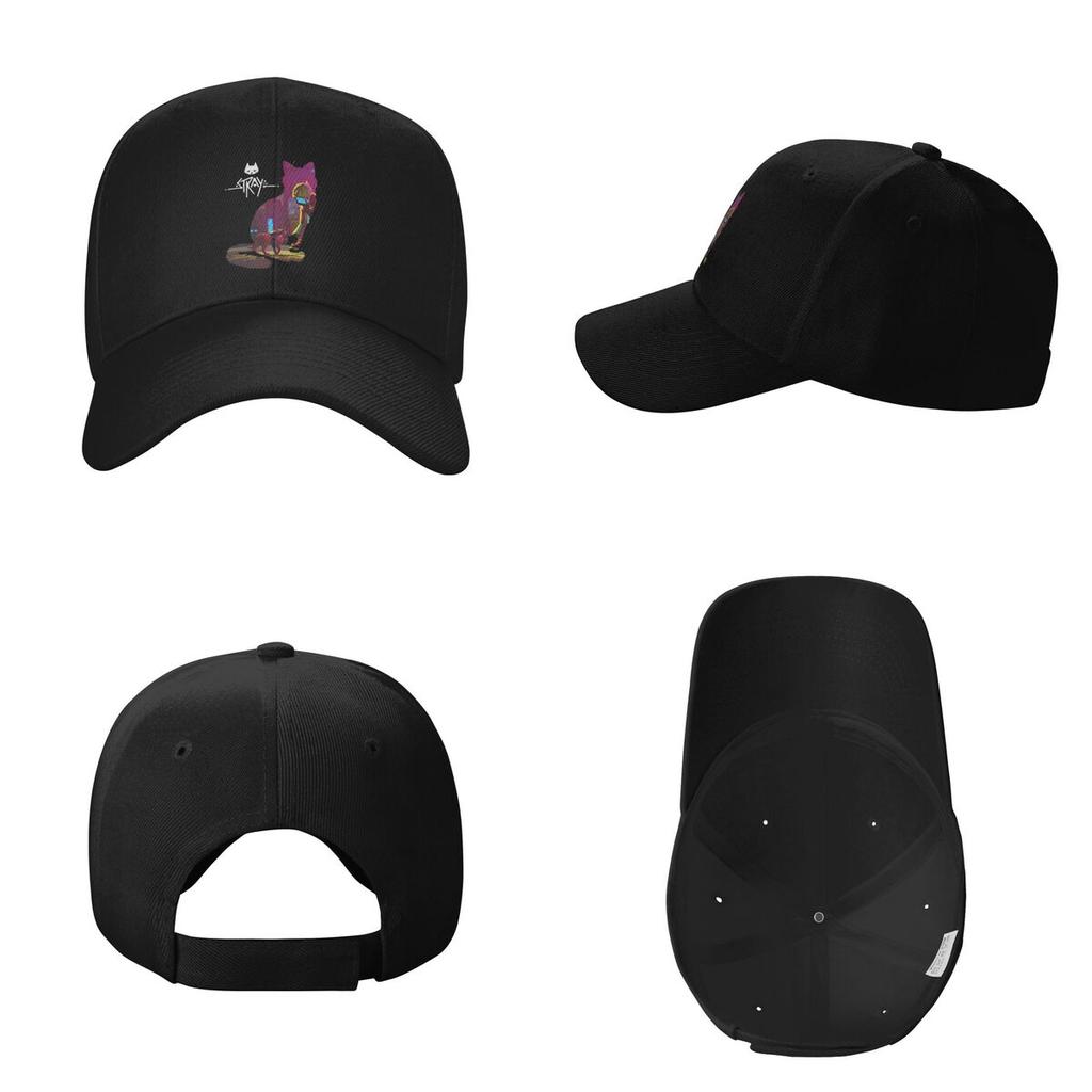 Stray Game Siluet Cat Logo Baseball Caps Snapback Men Women Hats Casual Cap Hip Hop Baseball Hat Casquette