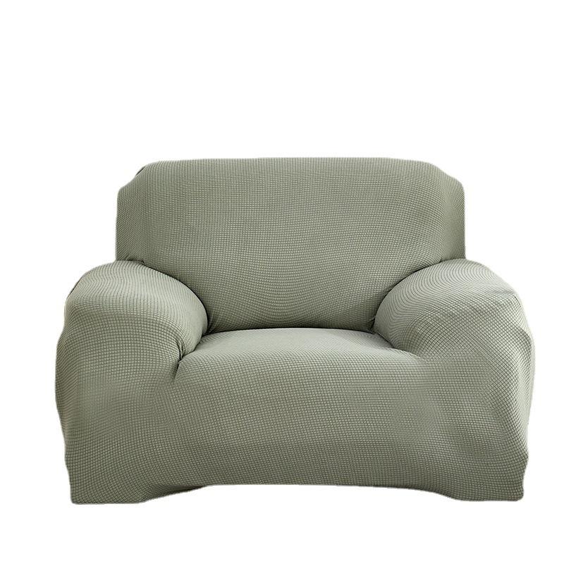 Knitted Corn Stretch All-Inclusive Sofa Cover Full Covered Thick Polar Fleece Sofa Bedspread Tight Bag Pad