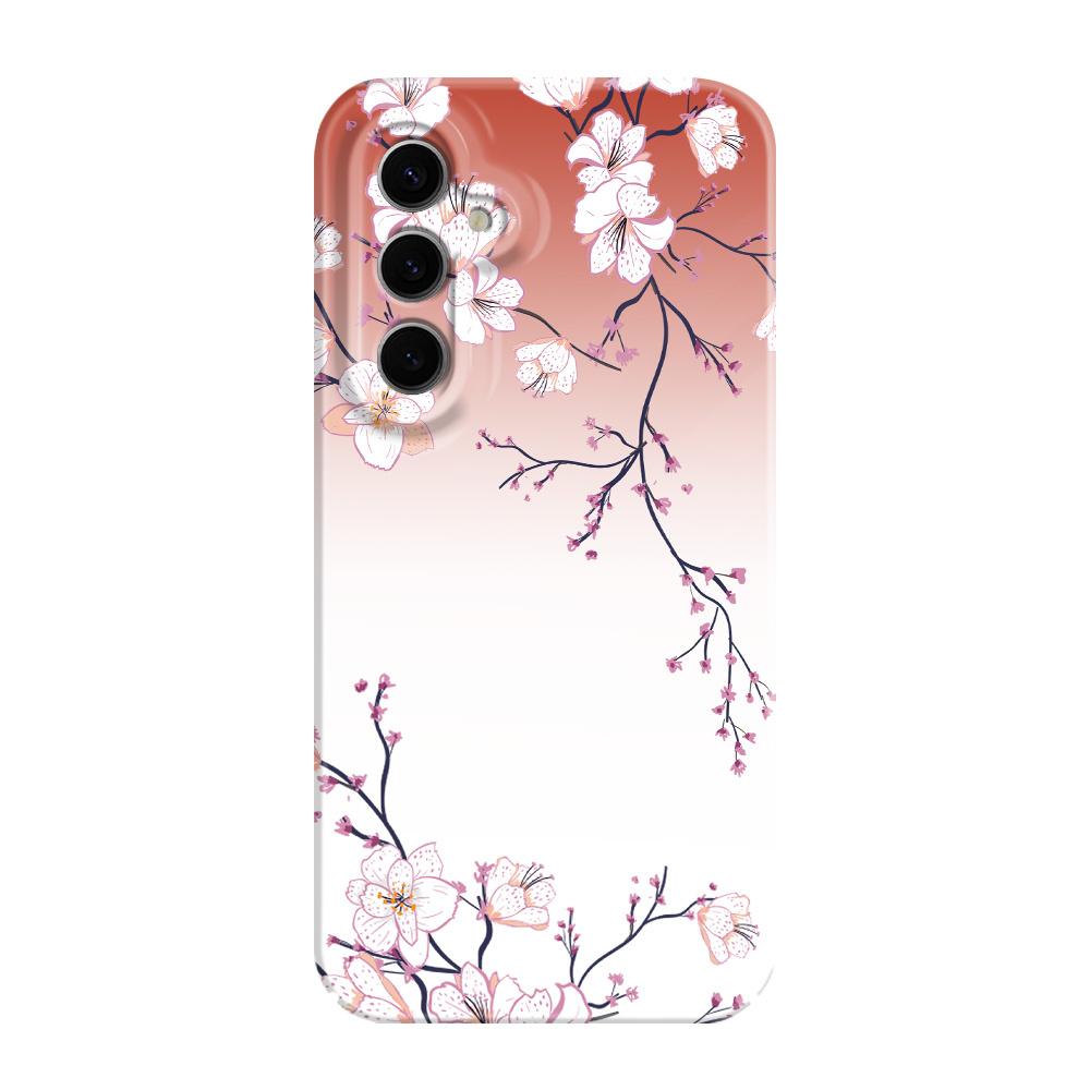 Pretty Wintersweet Phone Case For Samsung Galaxy S25 S24 S23 S22 S21 S20 Plus Ultra FE 5G Film Hard Cover