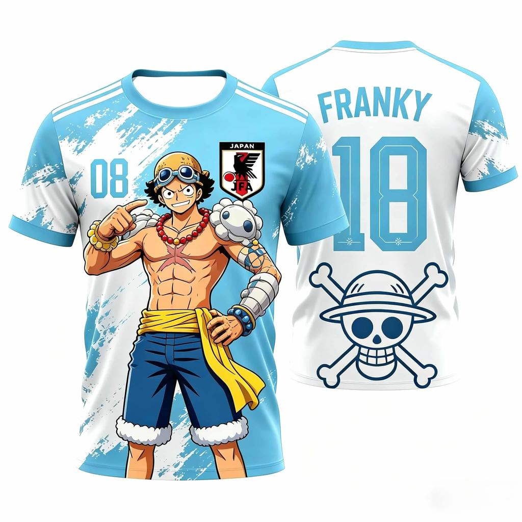 One Piece Roronoa Zoro #11 Japan National Team Soccer Jersey,Quick Dry Top For Men Women Children
