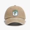 Bassfischen Distressed Gewaschene Baseballkappe Mode Cowboyhut Retro-Stil Lässig Weich Verstellbar Papa Hüte