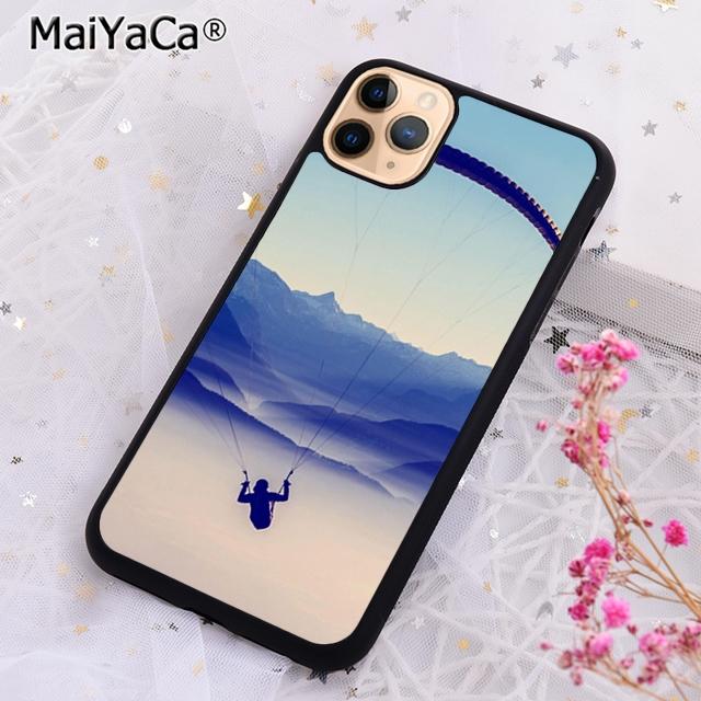 MaiYaCa Paragliding Paraglider Phone Case For iPhone 17 Air 16 pro max 15 14 plus 12 13 Shell Cover coque