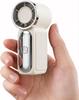 Foldable Handheld Mini Fan, Type C Rechargeable Portable Electric Fan, 5 Speed Wind Adjustable Digital Display Cooling Fan with Lanyard, Dual Use 