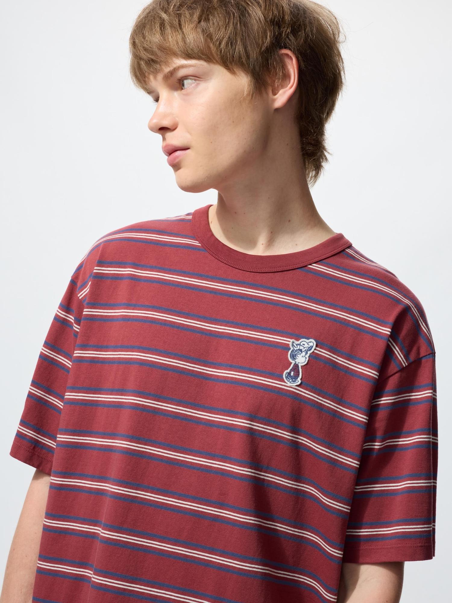 

Uniqlo PeanUTs UT Graphic T shorT Sleeve Cn 16 RED/UNISEX 4XL