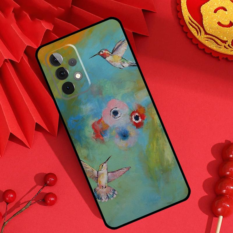 Hummingbird Case For Samsung Galaxy M34 M54 M32 M52 M15 M11 M12 M13 M14 M06 M16 M36 M56 M31 M53 M35 M55