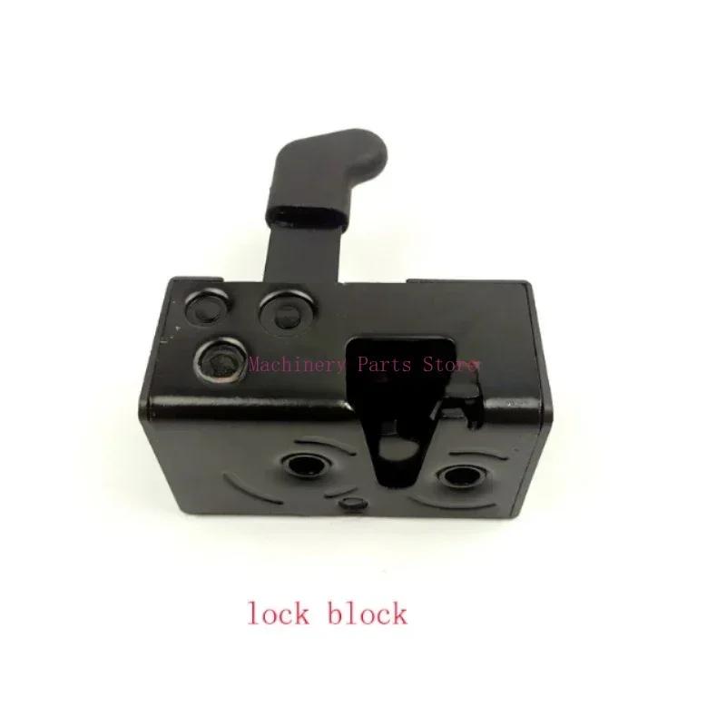 

1 комплект блокировочный блок кабины ручка дверной замок подходит для экскаватора Doosan Daewoo DX55-9C DX60-9C