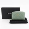 Chanel Matelasse Coin Purse AP0216 Zip Coin Purse Classic Gold Caviar Skin Women Used