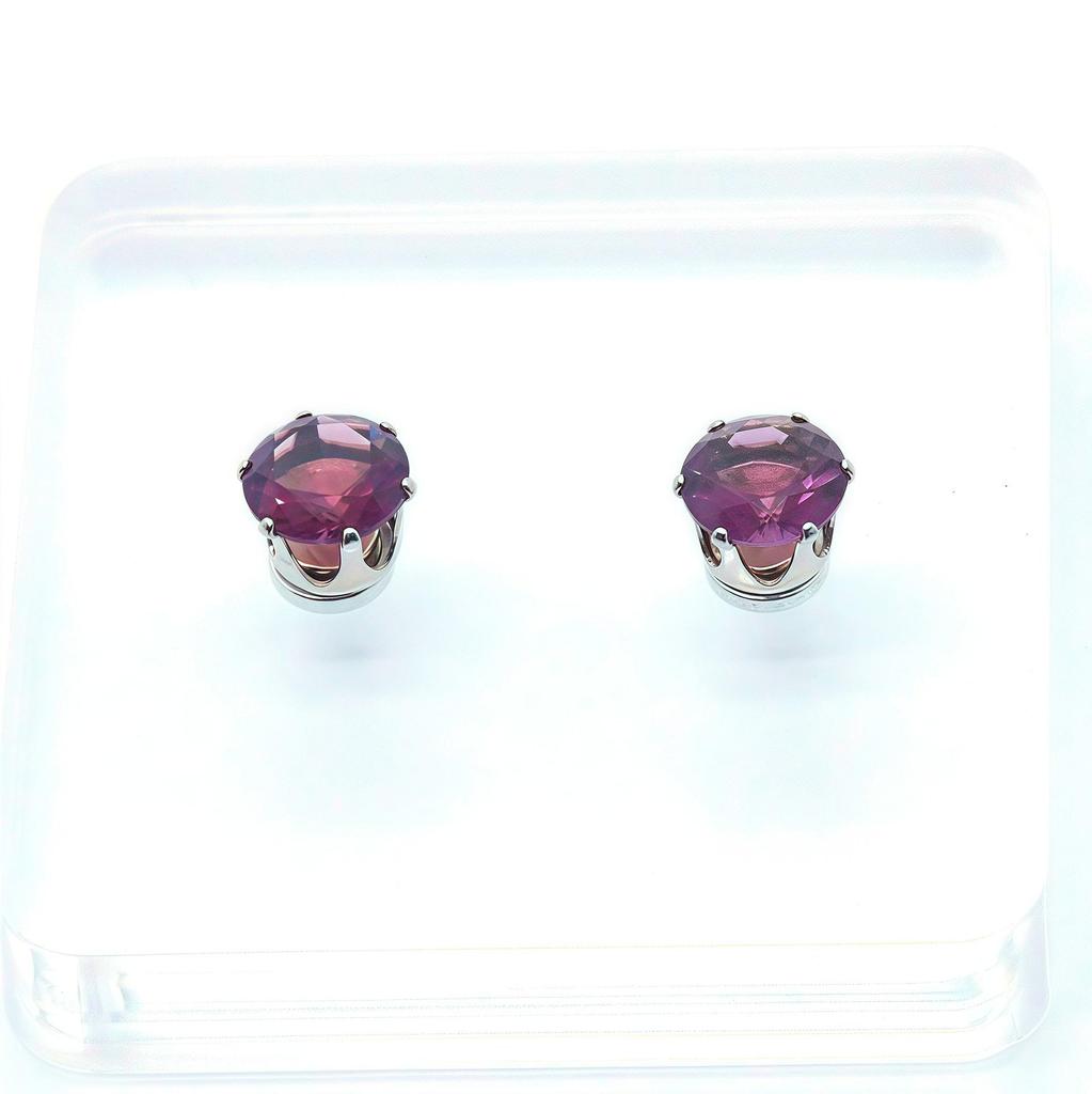 Stainless Steel Zirconia Magnetic Ear Clip - No Piercing Needed, Sparkly Hole-Free Stud for Girls