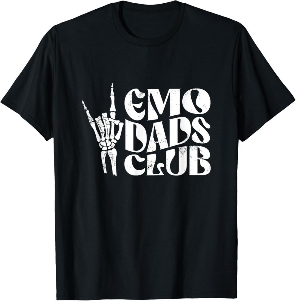 Ретро Эмо Клуб Пап Крутой Клуб Пап День Отца Новый Папа Мужская Футболка Унисекс Футболка XL