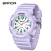 Sanda Cross-border Watches for Men, Women, and Teens - Fresh Style, Sporty Waterproof Electronic Quartz Watches, Fashionable for Students