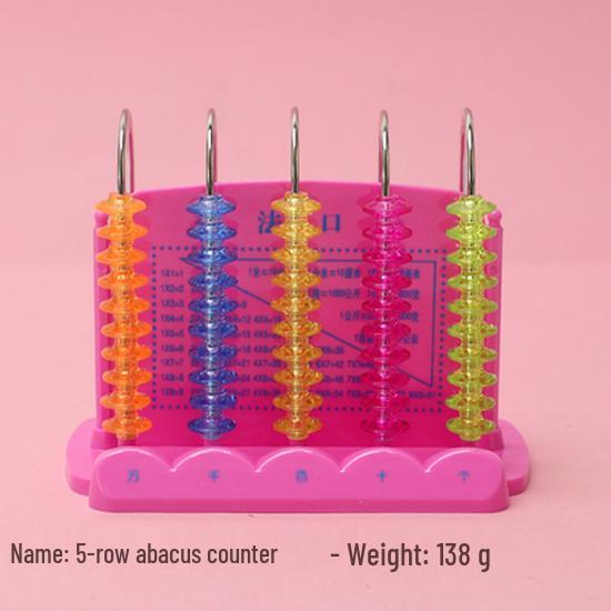 

12-Row Abacus for Elementary Students: Early Learning & Mental Arithmetic Tool for Kindergarten and Beyond